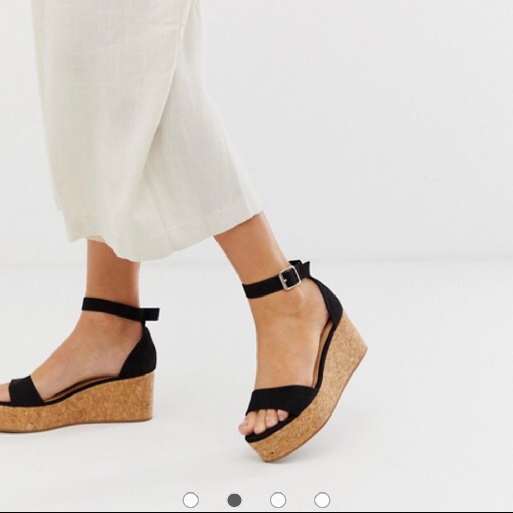 Black Wedges (Never Worn)
